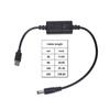 Кабель-триггер USB C PD 5.5x2.5мм 65Вт Многофункциональный шнур питания с цифровым дисплеем для светодиодной колонки