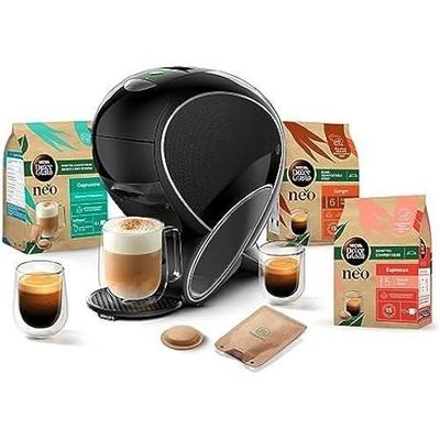 Кофемашина - Krups - Dolce Gusto NEO - Эспрессо (капсула) - 15 бар - Черный