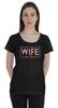 Personalized Womens Tshirt Top Wife  Wedding  Announcement Shirt