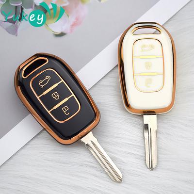 Чехол для ключей из ТПУ с 3 кнопками для Dacia Sandero Stepway Logan Duster для Renault Duster Dokker Logan Stepway Clio 5 SS2 Renault TWingo, чехол