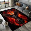 27 Style New Skull Electric Guitar Classical Guitar Carpet Rug for Living Room Bedroom Home Sofa,kid Area Rug Non-slip Floor Mat