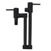 Folding Faucet Water Tap Sink Faucet with 2 Handles for Kitchen Bathroom Water Purifier