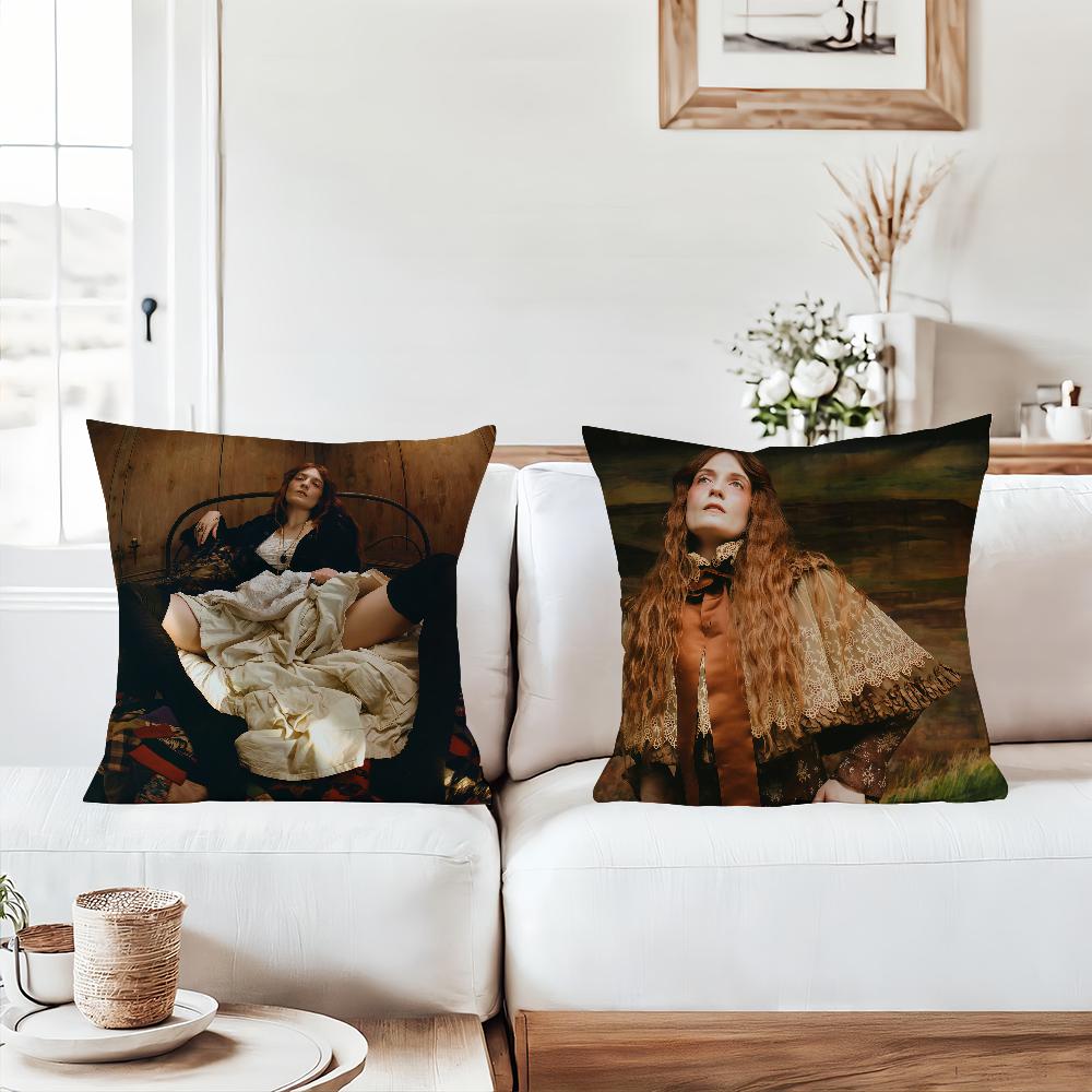 Band F-Florence And The M-Machine Pillow Case Suitable For Bedrooms Living Rooms Cars Home Decoration