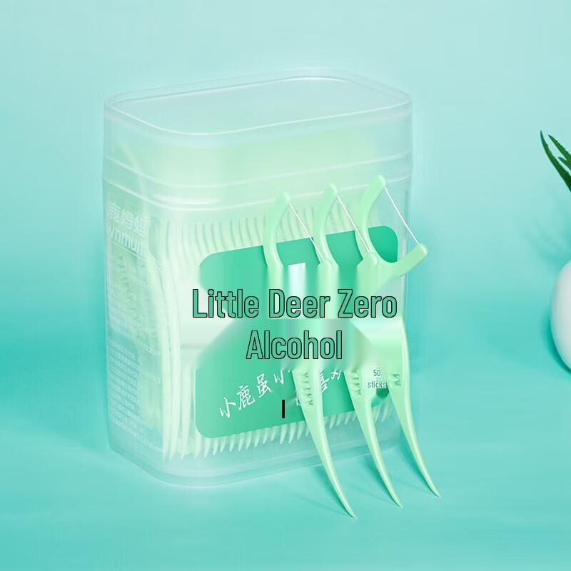 Little Deer Mom Disposable Dental Floss Picks