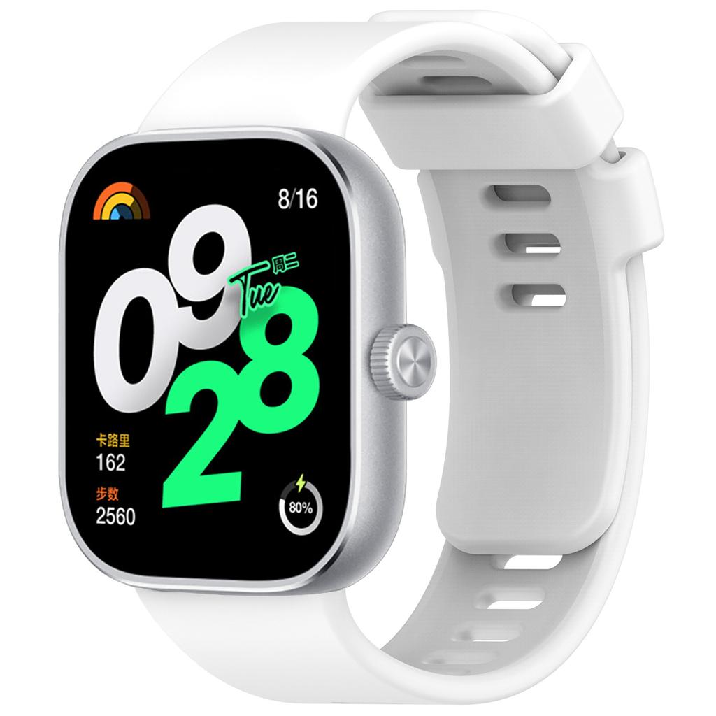 Силиконовый ремешок для Redmi Watch 4 Аксессуары ремешка спорт correa Запасной ремень Оригинальный браслет для Xiaomi mi band 8 pro Ремешок