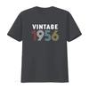 Vintage  T Shirt th Birthday gift for her or him vintage Washed Soft Versatile homme Comfortable Stylish fashion