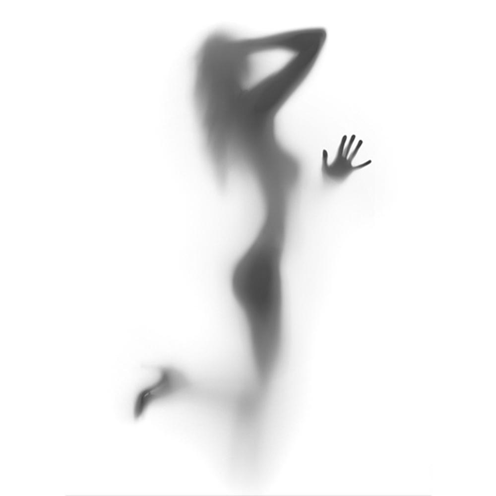 Черно-белые сексуальные мужчины женщины тень абстрактный холст поп-модные постеры современные картины картины спальня гостиная ванная комната украшение дома фреска