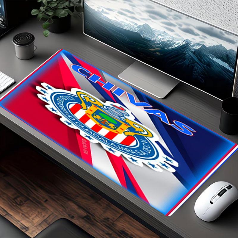 Club Deportivo Guadalajara Print Mouse Pad, for Keyboard Pad Laptop PC Mat for Office Home Use, Desk Decor, Perfect Birthday Gift for Gamers