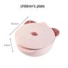 Cutlery Insulation Feeding Dinner Plate Lunch Box Baby Tableware Portable Suction Stainless Steel Bowl Kids Bento Box