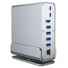 15-в-1 USB-C хабы с HDTV 4K 60 Гц, быстрой зарядкой PD100 Вт, гигабитным Ethernet и множеством портов для ноутбука, настольного компьютера