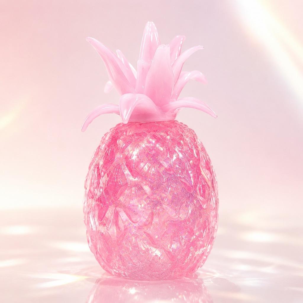 Small Pineapple Maltose Syrup Decompression Ball Pinch Slow Rebound Crystal Pineapple Pinch Music Decompression Vent Toy