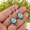 Украшения ручной работы из драгоценных камней Aqua Chalcedony, серьги из стерлингового серебра 925 пробы, уникальные дизайнерские украшения для женщин