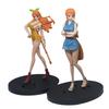 Anime Figure Realistic Shape Lovely Miniature Figurine One Piece Nami Action Figure Car Decor