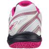 Mizuno Нескользящие Износостойкие Нескользящие Износостойкие Низкие Теннисные Кроссовки Женские Белые Розовые 61GB234160
