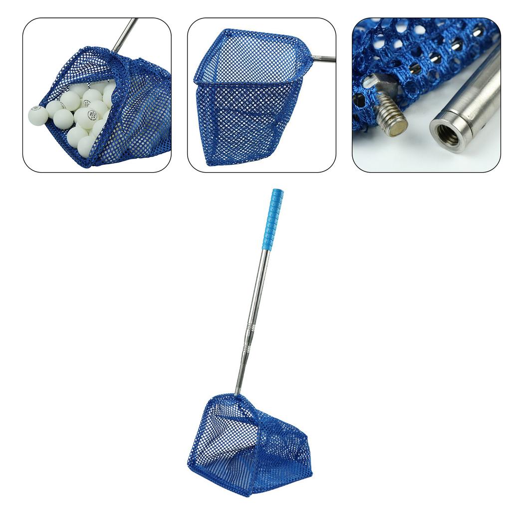 Сборщики мячей для настольного тенниса Сборщик мячей для настольного тенниса Телескопические сборщики мячей для настольного тенниса Сетчатое ведро