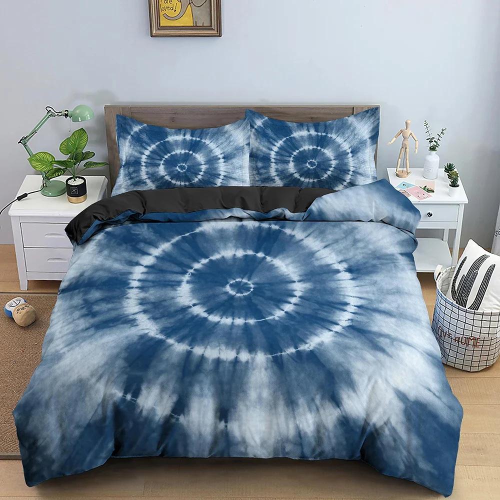 Geometry Colorful Pattern Comfortable Duvet Quilt Cover Pillowcase Bedding Set Children Bedroom Decoration Home Textile