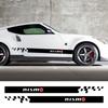 Наклейки на боковую часть автомобиля для Nissan 370Z GTR Patrol Juke Micra Nismo, спортивный стиль, виниловая пленка, декоративные наклейки, автотюнинг