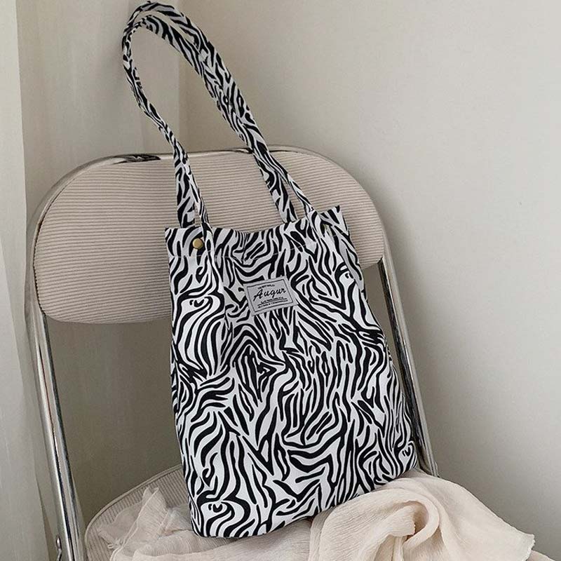 Повседневная сумка-тоут с принтом бабочки, леопарда, зебры, коровы, сумка через плечо, женская сумка-тоут, женская симпатичная холщовая сумка, новая сумка для покупок
