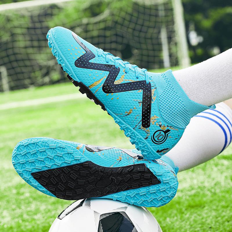 Мужские футбольные бутсы Детские футбольные бутсы Женские профессиональные футбольные бутсы Противоскользящие футбольные бутсы Chaussure TF/FG Уличные футбольные бутсы