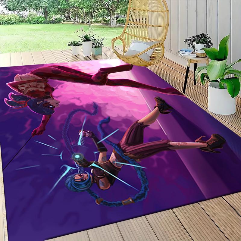 Fantasy Duel Sky Carpet Rug Soft Washable Antislip Home Living Room Sofa Mats Personalized Christmas Rug