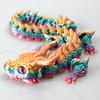 3D Printed Magic Dragon Movable Joint Fidget Toy Rotatable Articulated Home Office Desktop Ornament Adults Kid Toys Crafts Gifts