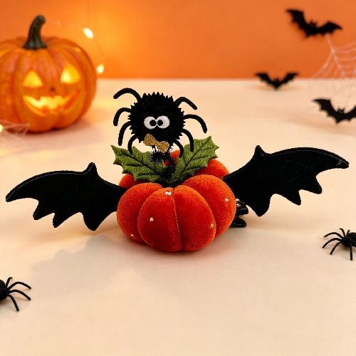 New Halloween Hairpin Pumpkin Ghost Hairpin Children Adult Funny Holiday Hairpin Party Headdress