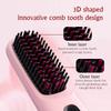 Electric Cordless Hair Straightener 3.6 Billion Ions MCH Fast Heating 4 Temp Levels 3D Anti Scald Straightening Brush