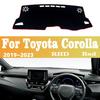 Для Toyota Corolla E160 E170 E180 E210 2014~2026 E210 Гибрид 1 шт. Коврик-шторка на приборную панель автомобиля Защита от солнца Анти-УФ Нескользящий коврик Аксессуары