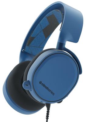 Игровая гарнитура SteelSeries Arctis 3 Boreal Blue Закрытого типа (Код товара 61436)
