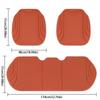 Soft Car Seat Cushion Latex Seat Protection Good Rebund Car Interior Accessories  Front Seat