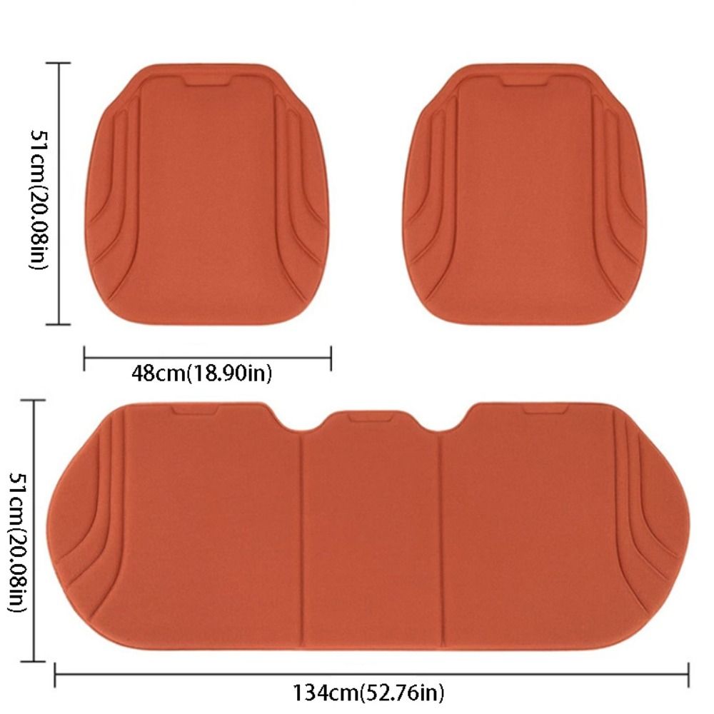 Soft Car Seat Cushion Latex Seat Protection Good Rebund Car Interior Accessories Front Seat