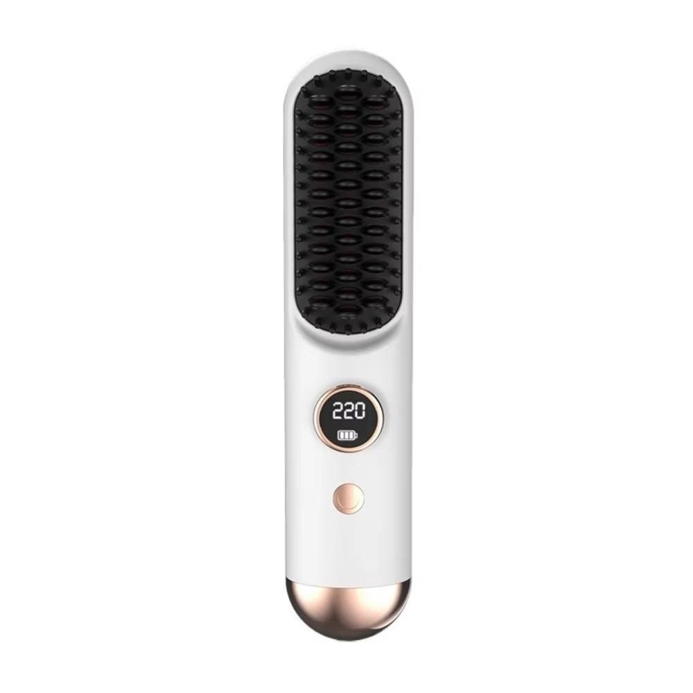 120-220C° Heating Comb 9 Temp Settings USB Charging Hair Brush Home Use