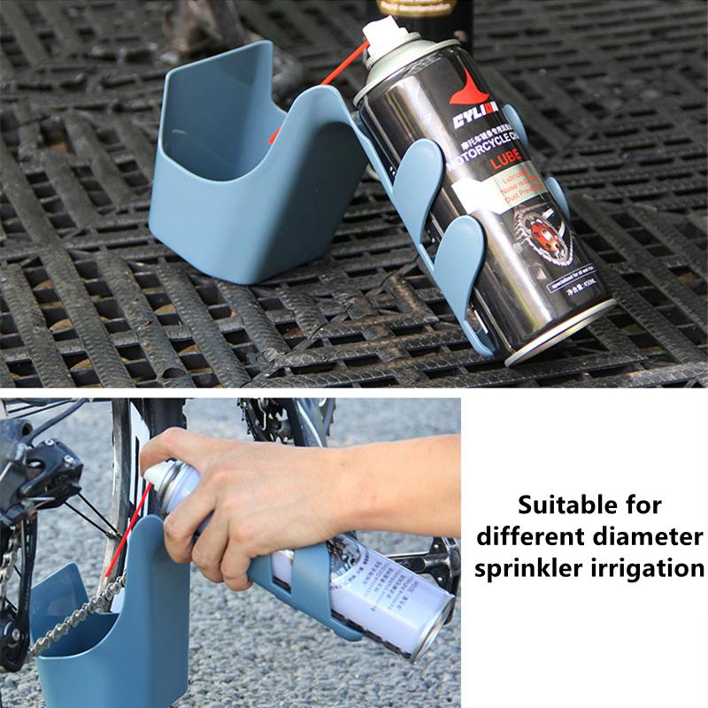 Новый ящик для хранения масла для велосипедной цепи Инструмент для очистки цепи Защищенный от брызг инструмент-дозатор Агент Широко используемый инструмент против распыления масла для цепи