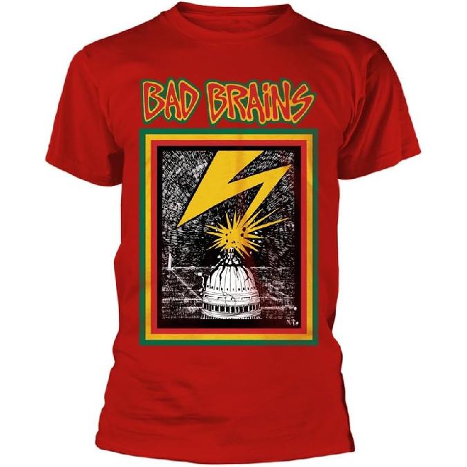 Bad Brains Men's Capitol T-Shirt | Officially Licensed Merchandise