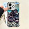 Морской Осьминог Морская Жизнь Мягкий Чехол Для Телефона Для Xiaomi Poco X7 X8 Pro Max X6 X5 X3 F8 Ultra F7 M8 M7 M5S Redmi 15C 15A 15 14C 13C