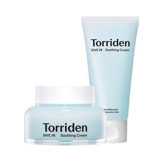 TORRIDEN Dive-in Hyaluronic Acid Soothing Cream Double Set (100ml+100ml)
