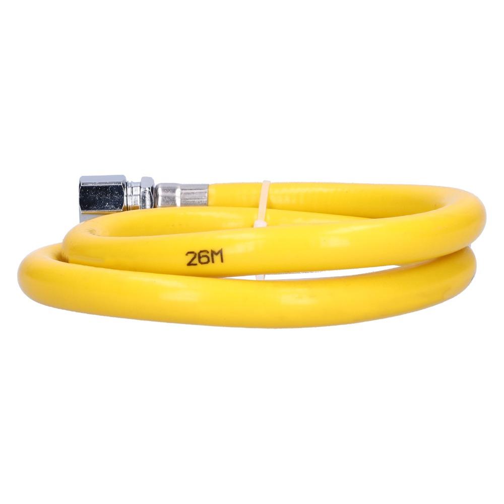 304 Stainless Steel Gas Hose Yellow Stove Gas Line Daily Home Gas Equipment Replacement