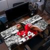 Fred Warner Mouse Pad, Large Gaming Desk Mat, Non-slip XXL Mousepad for Laptop & Tablet, Mini PC Playmat with Stitched Edges
