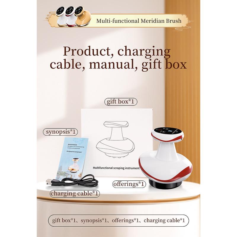 Косметический аппарат RF, лифтинговый аппарат EMS с подогревом для изысканного домашнего использования, подходит для подтяжки носогубных складок на лице, укрепления кожи и массажа живота