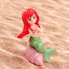 Cartoon Mermaid Figurines Colorful Miniature Figurine Little Mermaid Ornament  Aquarium Decoration
