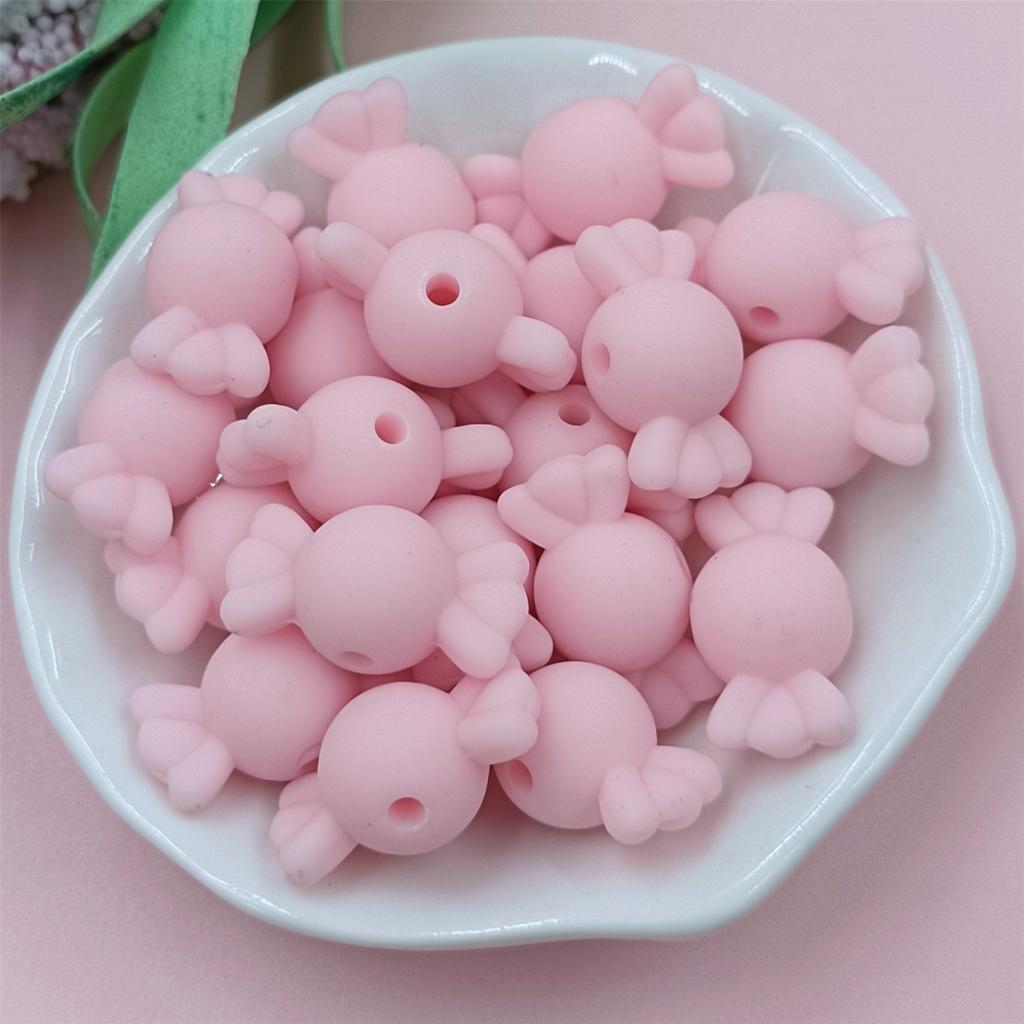 Новые браслеты для изготовления ювелирных изделий, конфетные бусины, 20 шт., свободные резиновые бусины, 21*11 мм, ожерелье, сделай сам