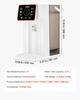 Instant Hot Water Dispenser, Countertop Boiling Water Dispenser with Adjustable 6 Temps & 8 Water Volumes, 101oz(3L) Removable Water Tank, Quick