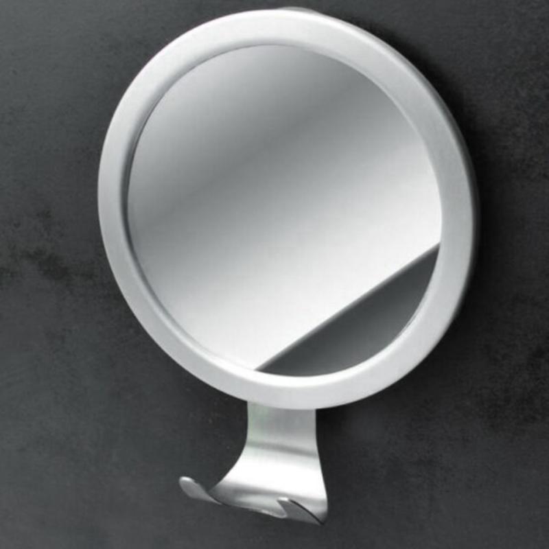 Shower mirror with shaver hook Perfect shaving without fog for face view, strong suction cup, not suitable for family | bath mirrors