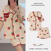 Women's Pajamas Homewear Suit Female Spring and Summer Cotton Korean Version of the Lovely Students Casual Small Fresh Homewear