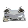 Drum Kit Accessories, Stand Holder Double Hole Wear Resistant with Standard Mounting Holes for