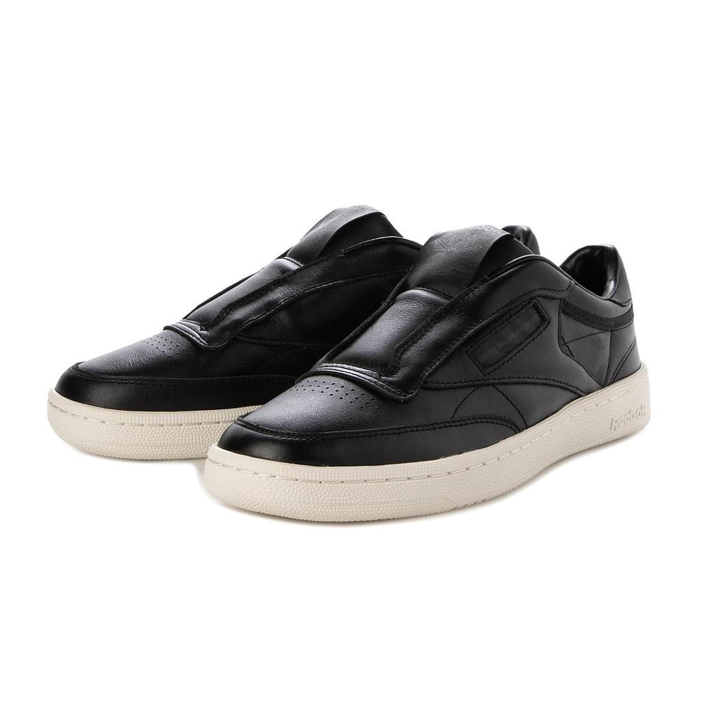 RB0087 White Mountaineering Reebok Club C 85 Винтажный черный (Мужской)