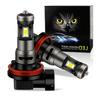 Aunvista H11 H8 H9 H16 LED Headlight, Explosive Light, Hi/Lo Switching, Cooling Fan, Integrated