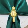 Рождественский Щелкунчик Кольцо для салфетки Креативный Солдат-Стражник Держатель для салфетки для Праздничного Украшения Стола Вечеринка Новый Год Декор для Обеда