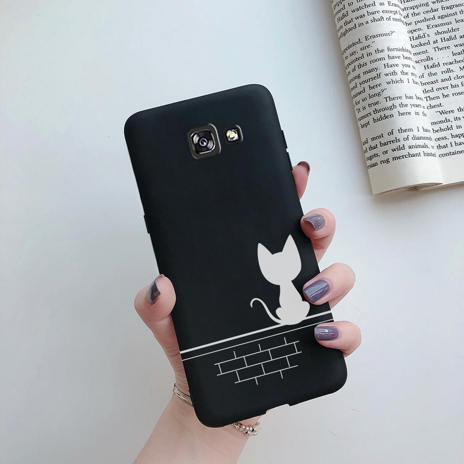 case For Samsung Galaxy A7 2017 Case Cute Painted silicon soft tpu phone back Cover Bumper For Samsung A7 2017 A720 A720f Cases
