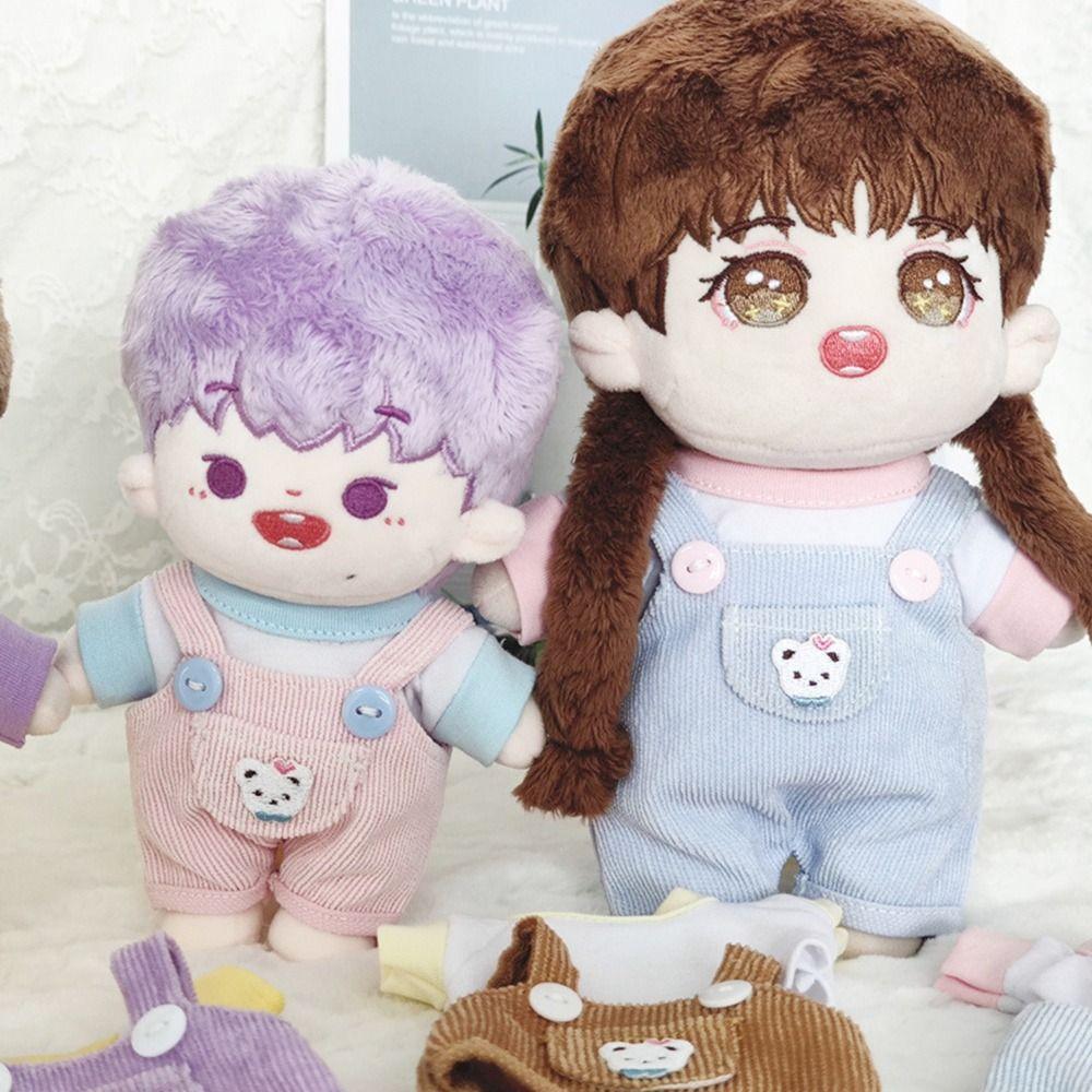 Wears Overalls T-shirt Clothes 20cm Doll Clothes 15cm/20cm Doll Trousers Fashion Cotton Pants